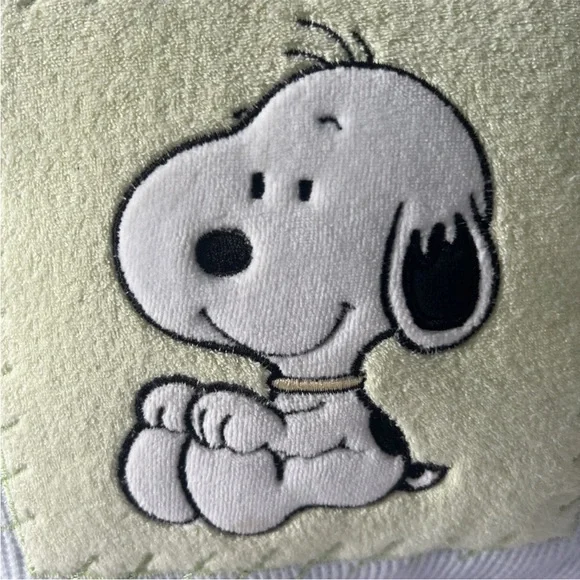 VTG Lambs & Ivy Little Snoopy Nursery Pillow - Pastel Kawaii Coquette - Picture 2 of 7